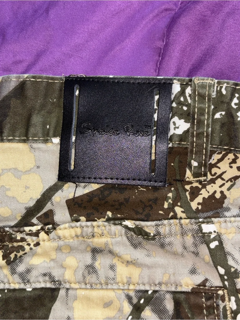 Smoke Rise Cargo Pants in Camo Print